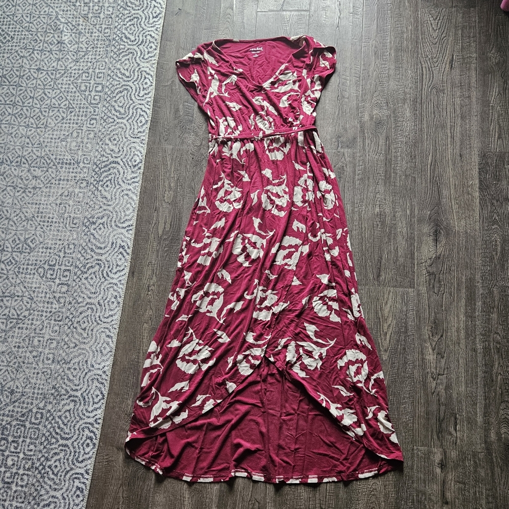 High low maternity dress